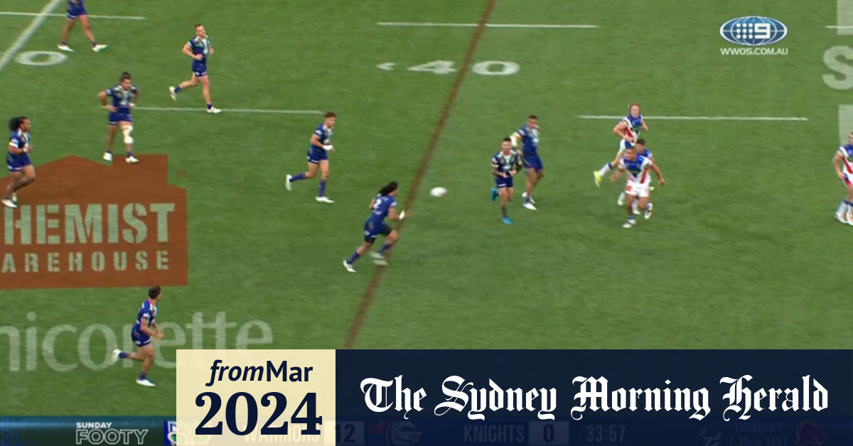 Video NRL Highlights Warriors v Knights Round 4